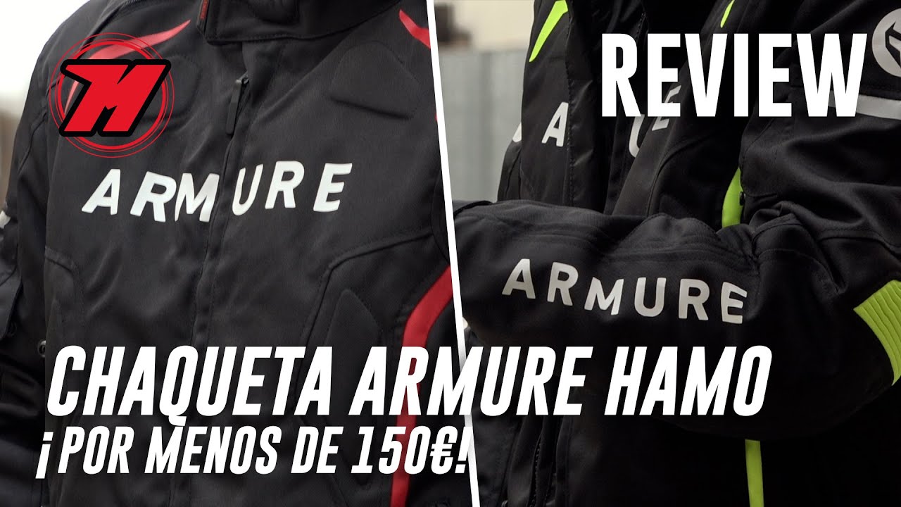 Chaqueta de moto ARMURE HAMO, ¡por menos de 150€! 🤯🏍️¡Calidad-precio!