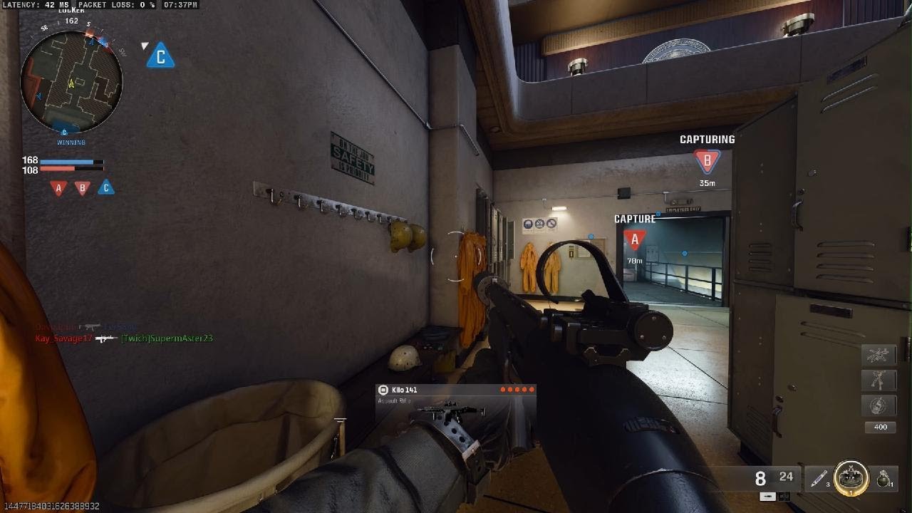Call of Duty Crazy clip. Shotgun.