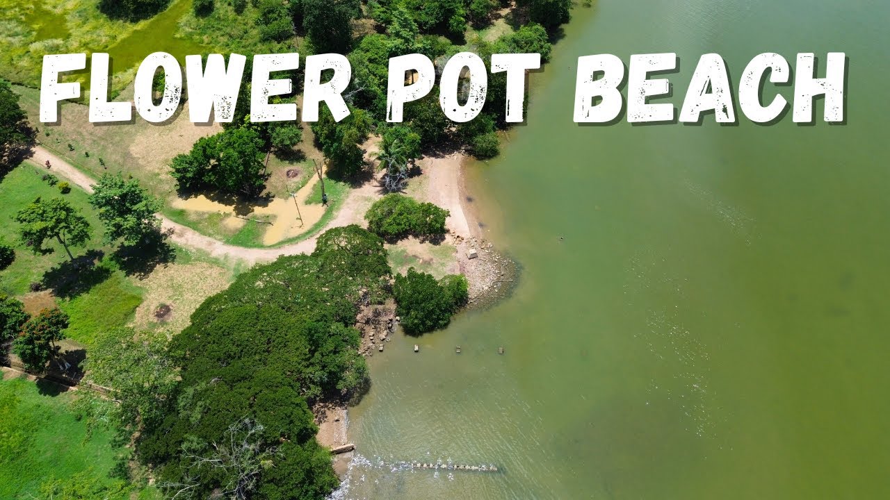 A beach on the West coast of Trinidad - Flower Pot Beach