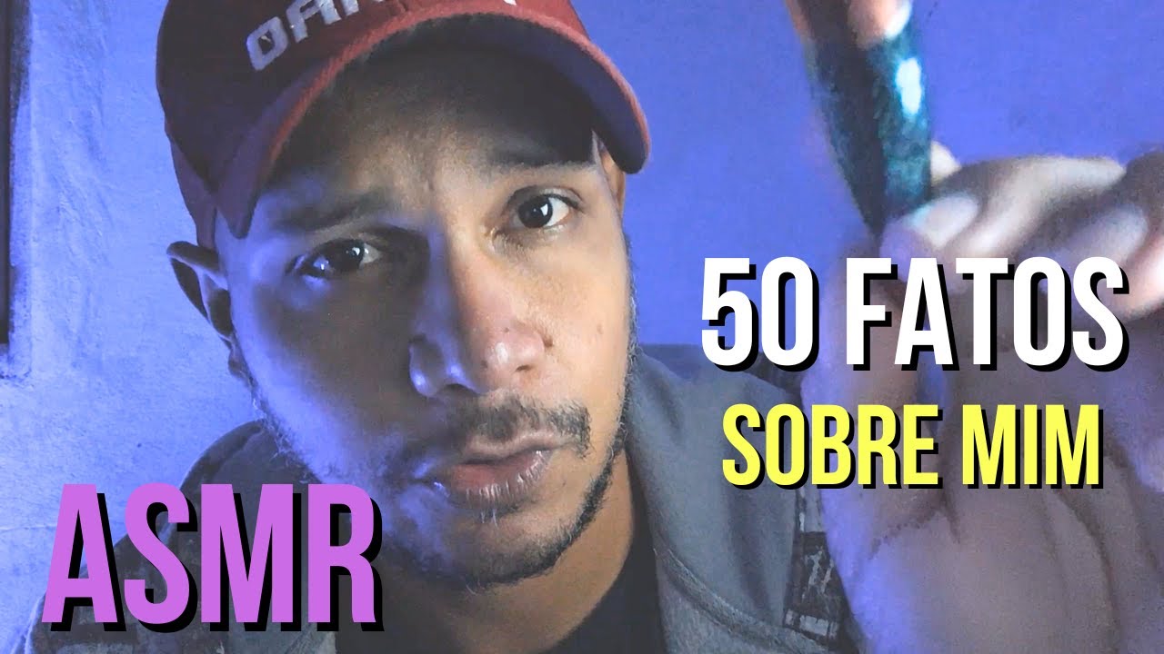 ASMR CASEIRO - 50 FATOS SOBRE MIM   (LOFI) Sussurros, toque na tela #asmrcaseiro #asmr