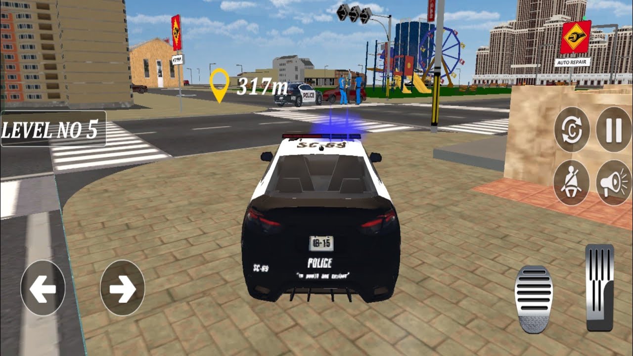 Police Car Chase Simulator 3D 🚔 | Commissioner Arrival – Realistic Android Gameplay