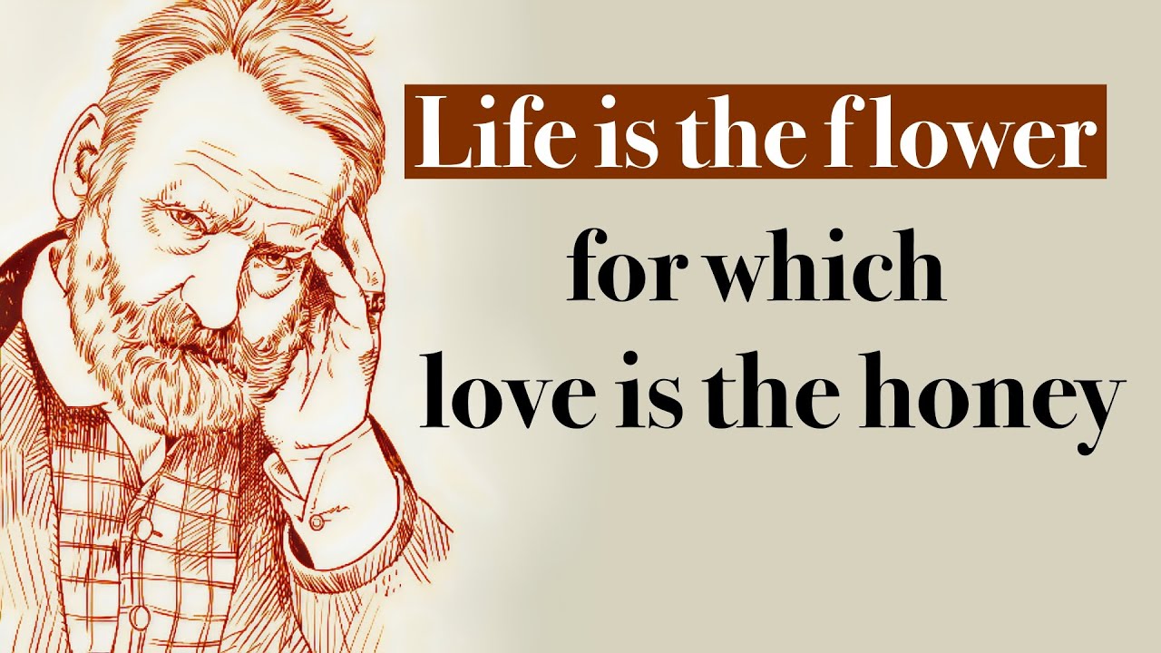 Victor Hugo. Short quotes and aphorisms.  Wise words