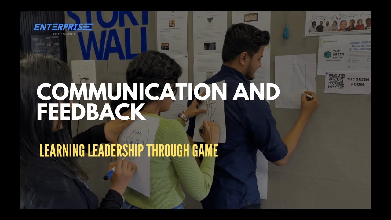 Learning leadership through games |  Communication and feedback game