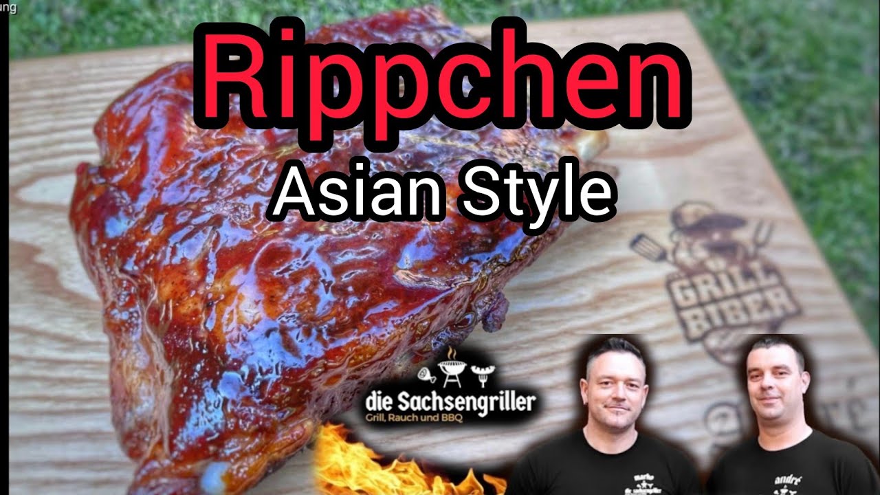 Rippchen Asian Style | im E- Smoker | Die Sachsengriller