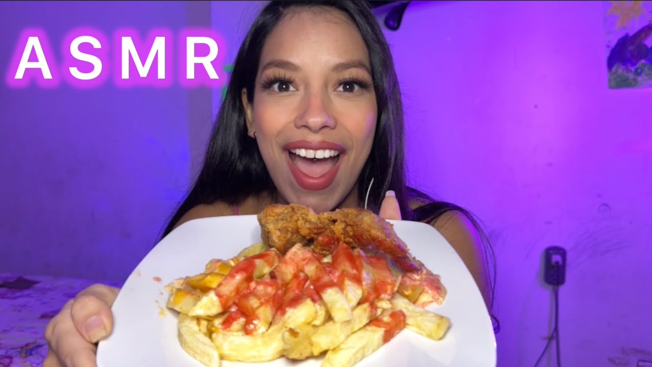 ASMR Comiendo ALITA BROASTER // Mukbang // YAMILKA ASMR ✨
