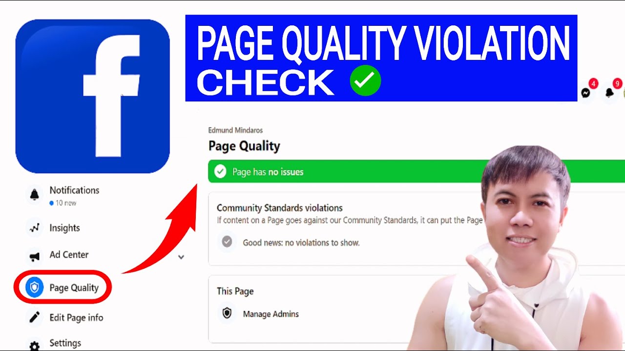 How To Check Facebook Page Quality | Violation Check | Facebook Tutorial