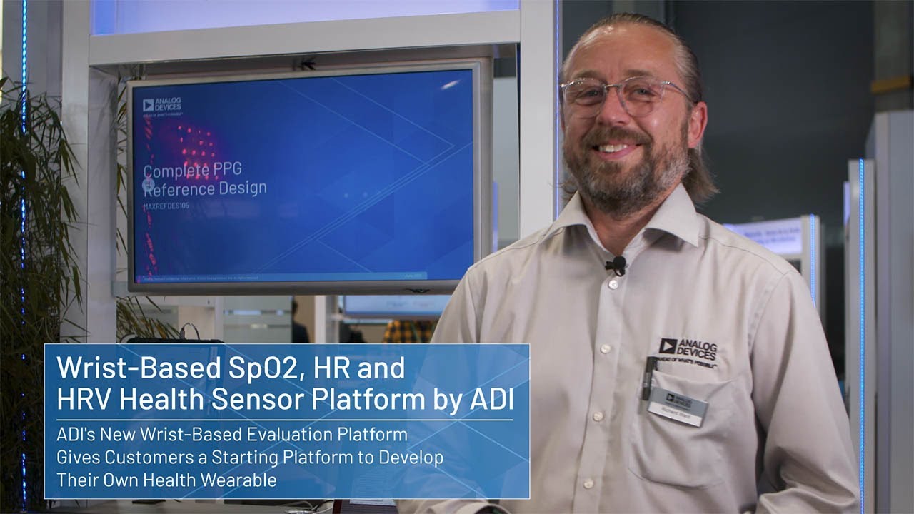 Wrist-Based SpO2, HR and HRV Health Sensor Platform by ADI