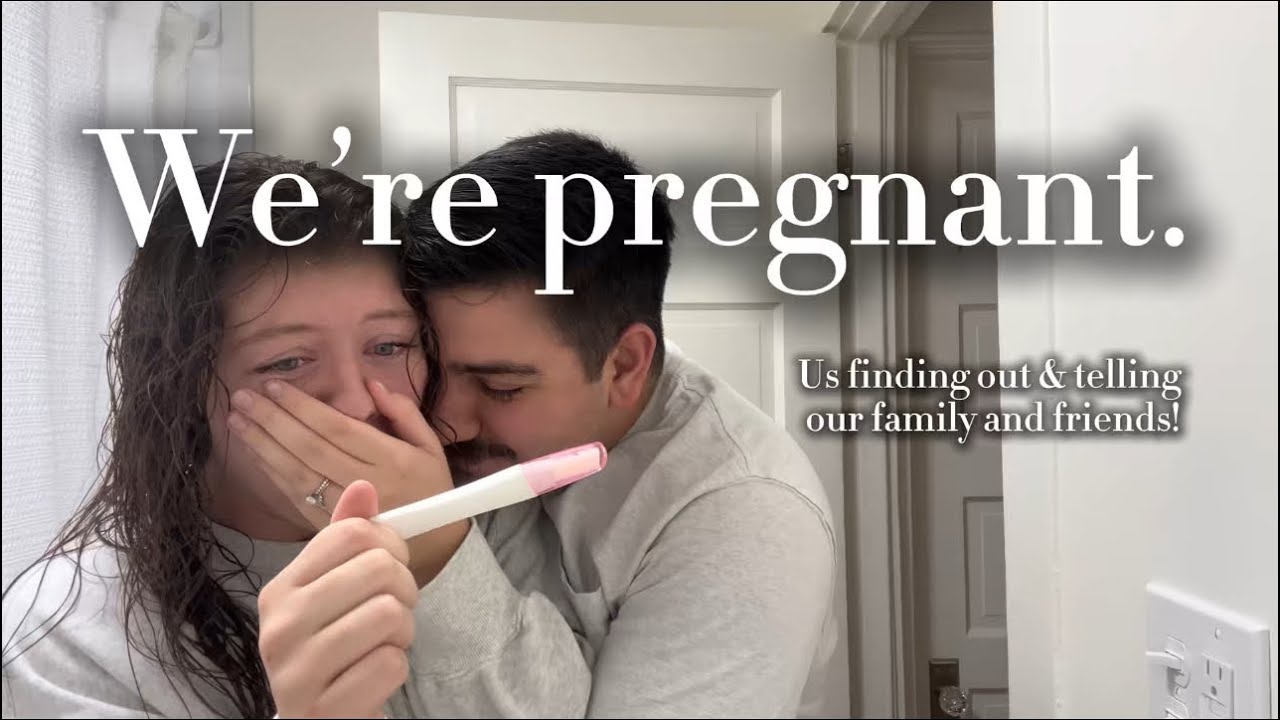 FINDING OUT & TELLING EVERYONE WE’RE EXPECTING!