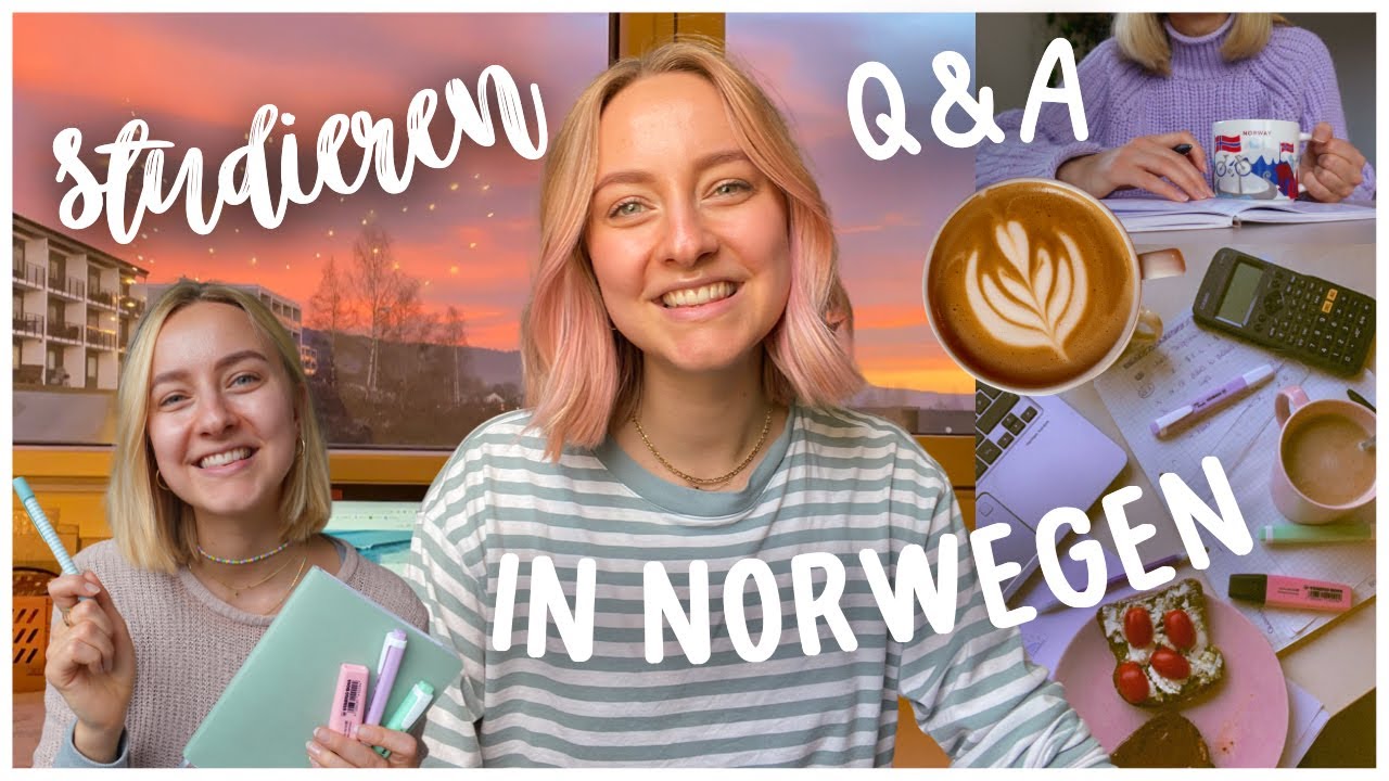 STUDIEREN IN NORWEGEN Q&A ⫸ Erasmus Auslandssemester, Unterschiede zu DE, Prüfungen & Benotung etc.
