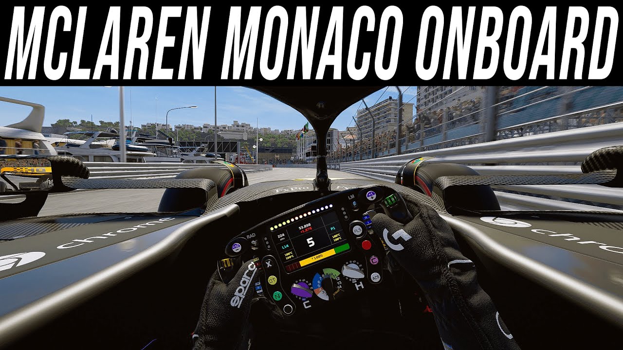 F1 23 - Monaco Onboard Gameplay | Mclaren MCL60 + First Person