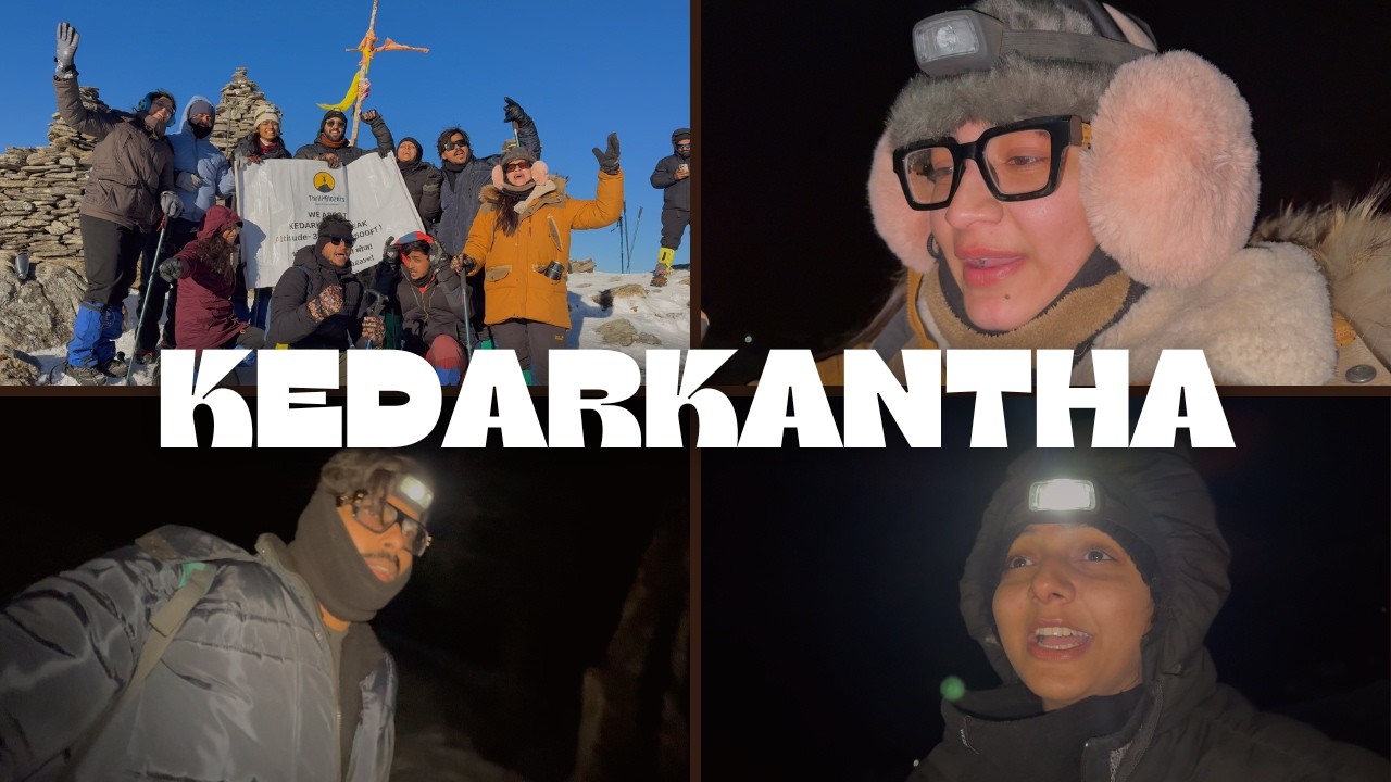 Kedarkantha Peak Conquered! 😍 12,500 ft पर Dream Complete!