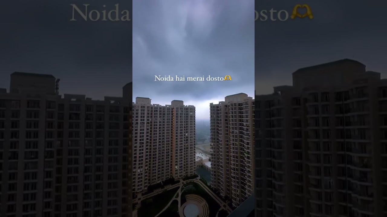 Weather noida today #noida #noidarockstar