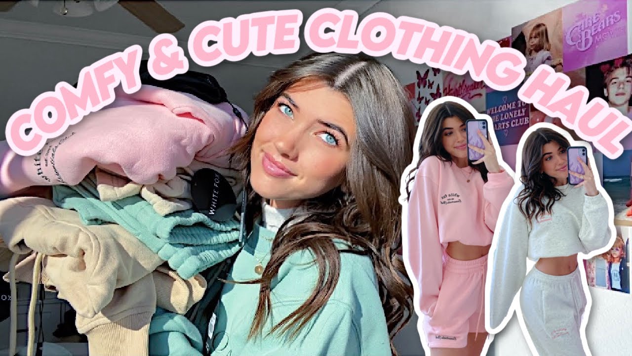COMFY & CUTE TRY ON CLOTHING HAUL 2020