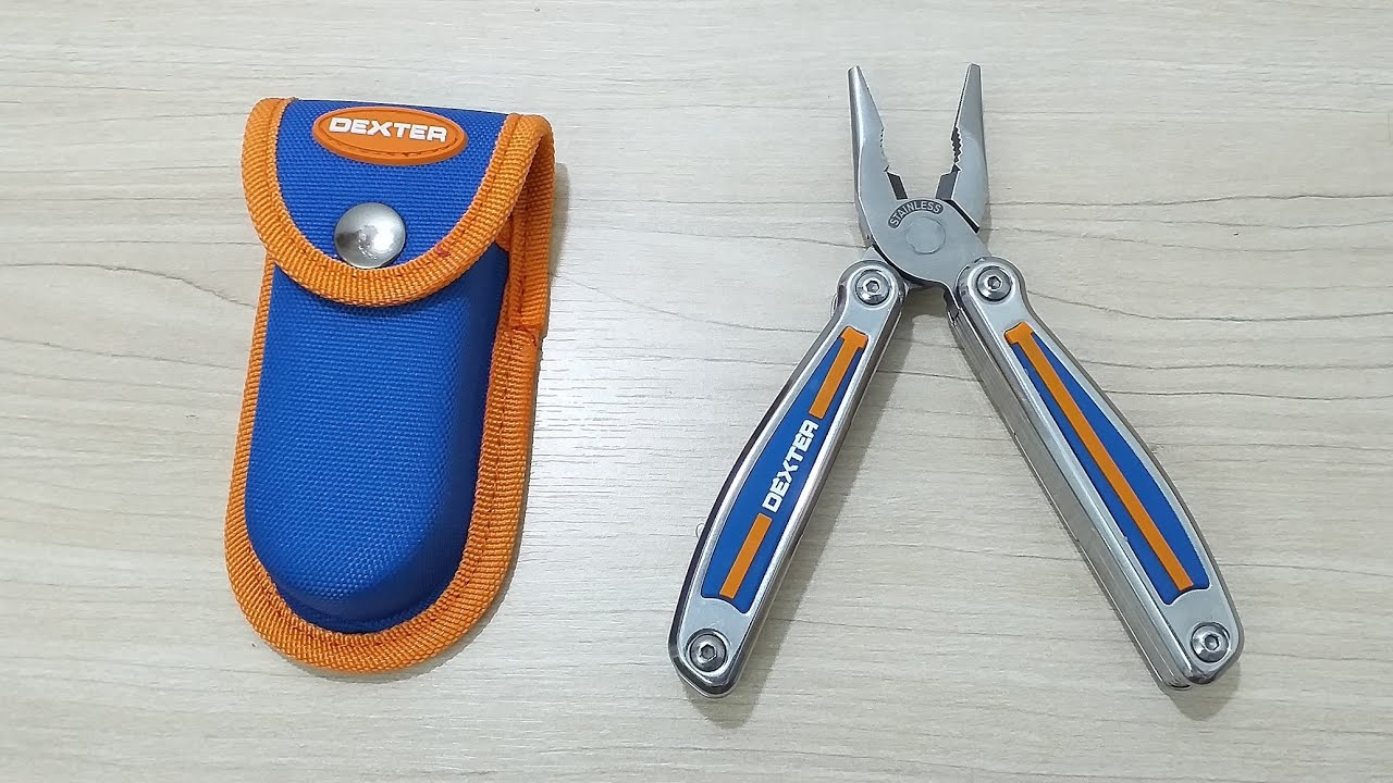 Multitool DEXTER - Alicate multiuso para EDC - Ótimo Custo-Benefício / Sobrevivencialismo Ep.12