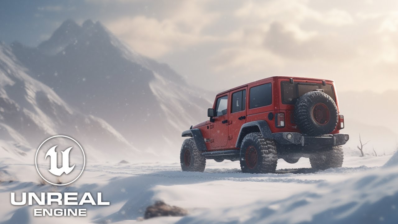 UNREAL ENGINE 5: Arctic landscapes