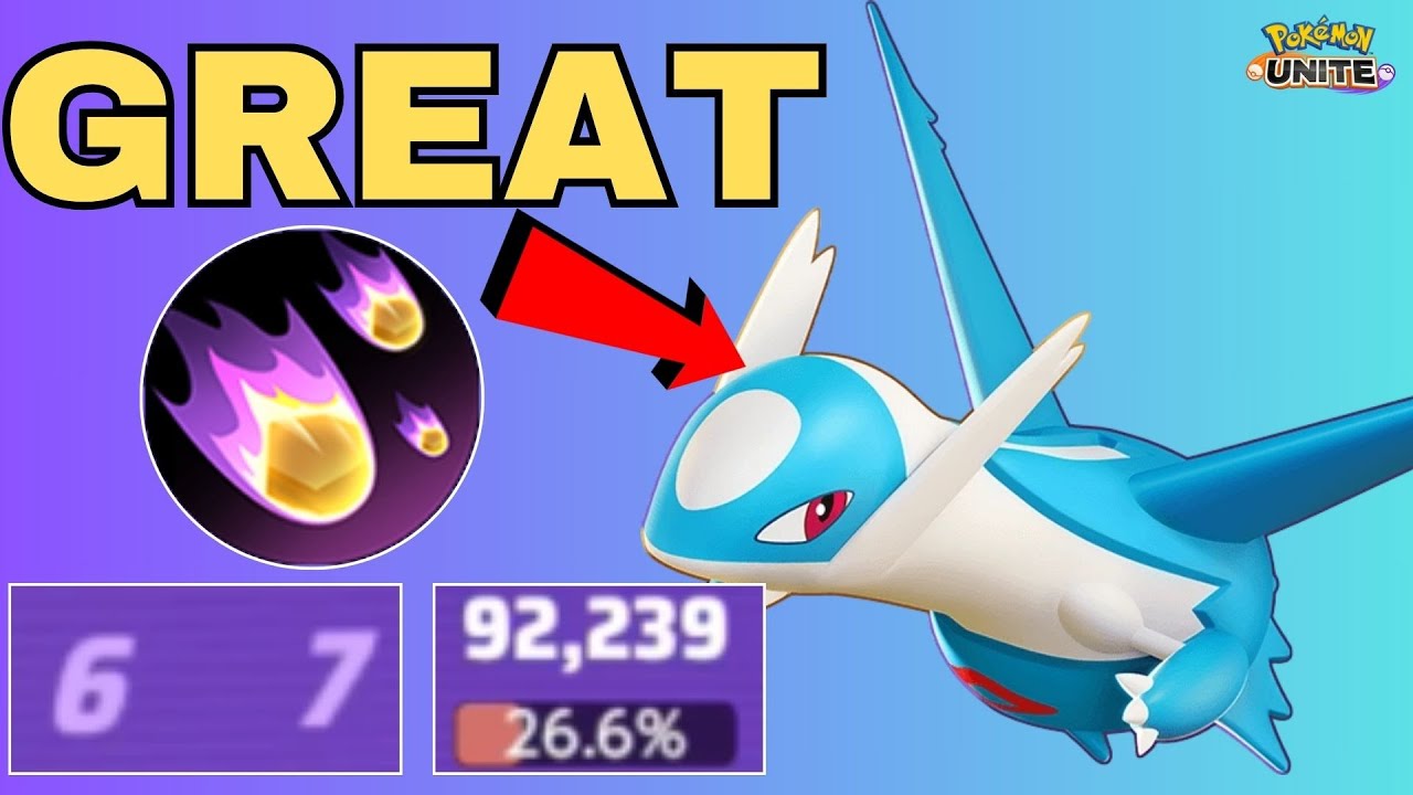 Draco Meteor LATIOS Is Strong | Pokemon Unite