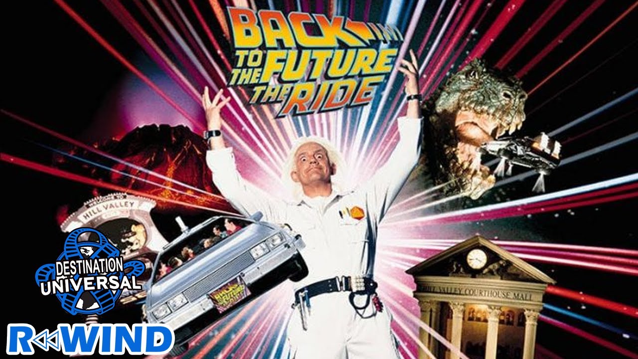 Back to the Future: The Ride Full Pre-Show, and POV | Destination Universal Rewind