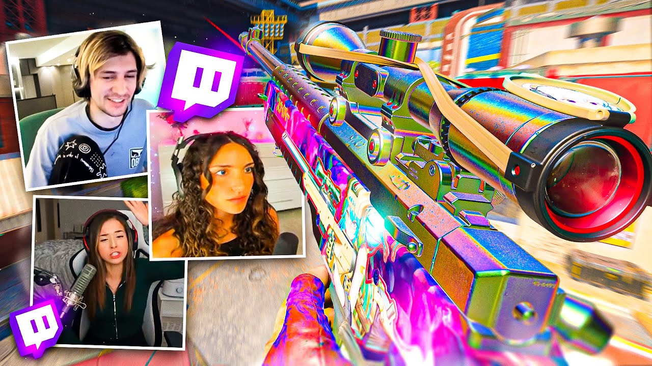 Killing Twitch Streamers in COD Search & Destroy (HILARIOUS REACTIONS)