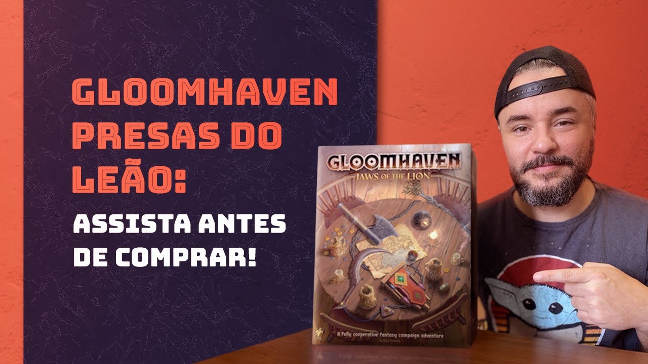 GLOOMHAVEN - Presas do Leão - Um dos BOARD GAMES que estou mais ANSIOSO para jogar em 2022