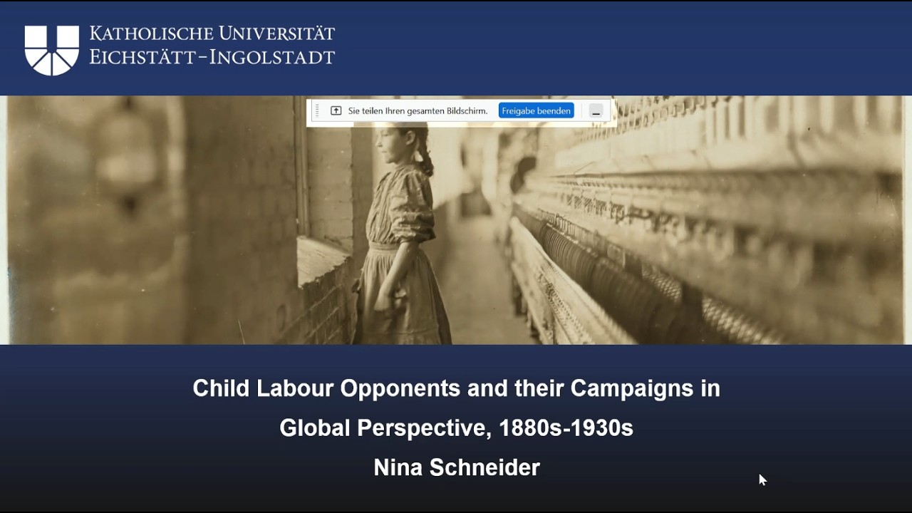 Child Labour Opponents and their Campaigns in Global Perspective, 1880s-1930s