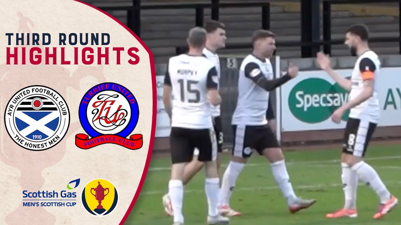 Ayr United v Turriff United | Scottish Gas Men's Scottish Cup Third Round Highlights