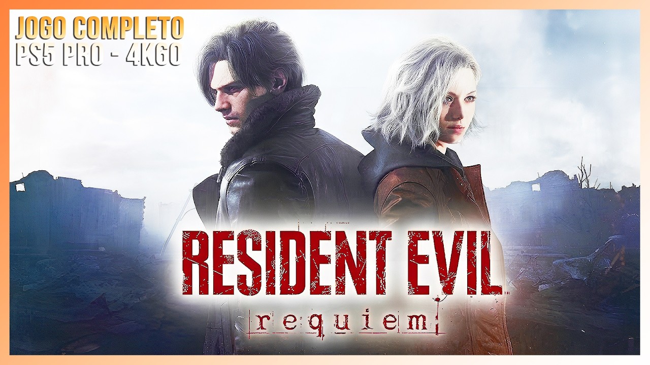 Resident Evil Requiem - Jogo Completo no PS5 Pro! | Em 4K60fps!