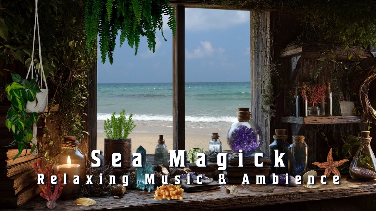 Relaxing Music for the Sea Magick 🌊 Mystical  Witchcraft Music  ✨Magical, Fantasy Music