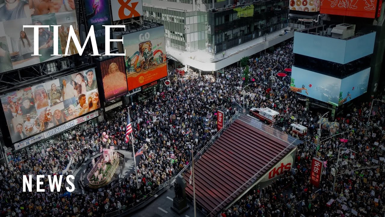 Millions Attend &lsquo;No Kings&rsquo; Protests Against Trump in Towns and Cities Across the U.S.
