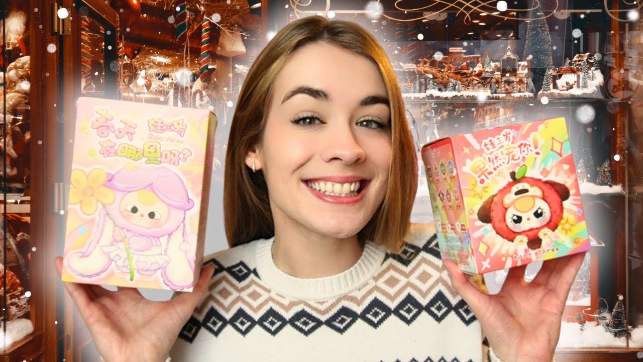 Безумная распаковка слепой коробки Popmart | VLOGMAS, день 21
