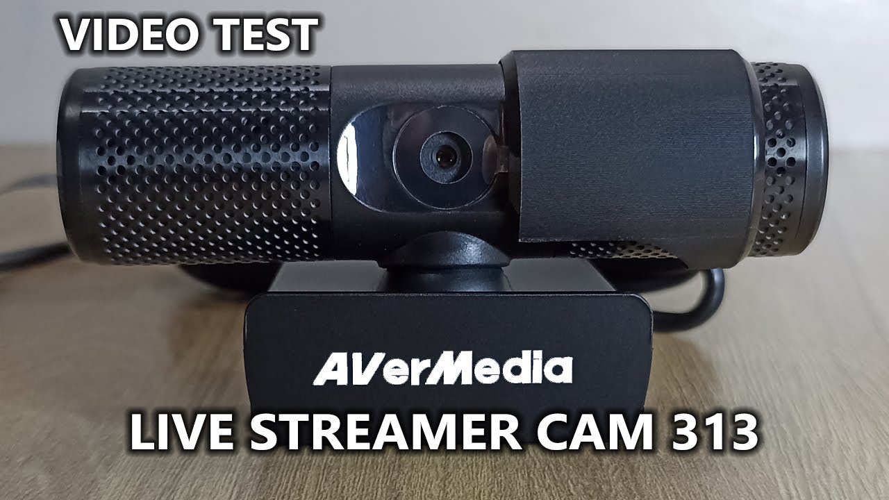 AVerMedia Live Streamer CAM 313 Video Test