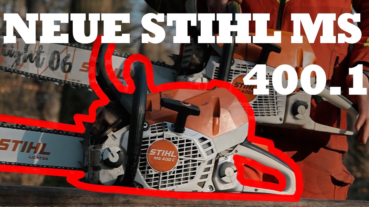 NEUE ❗STIHL MS400.1❗ IM TEST🌳🪓Vergleich mit der MS400