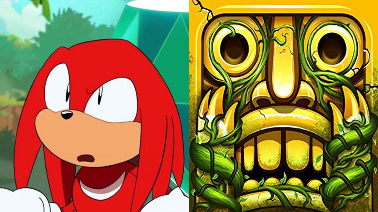 Sonic Dash Knuckles vs Temple Run 2 2021