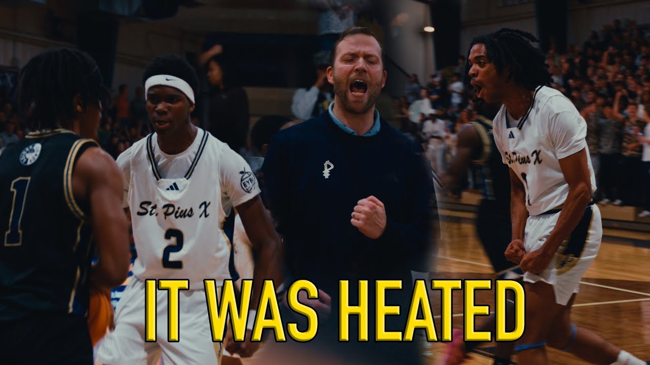 IT WAS HEATED! Harris Reynolds & St Pius TURN UP vs Southwest DeKalb
