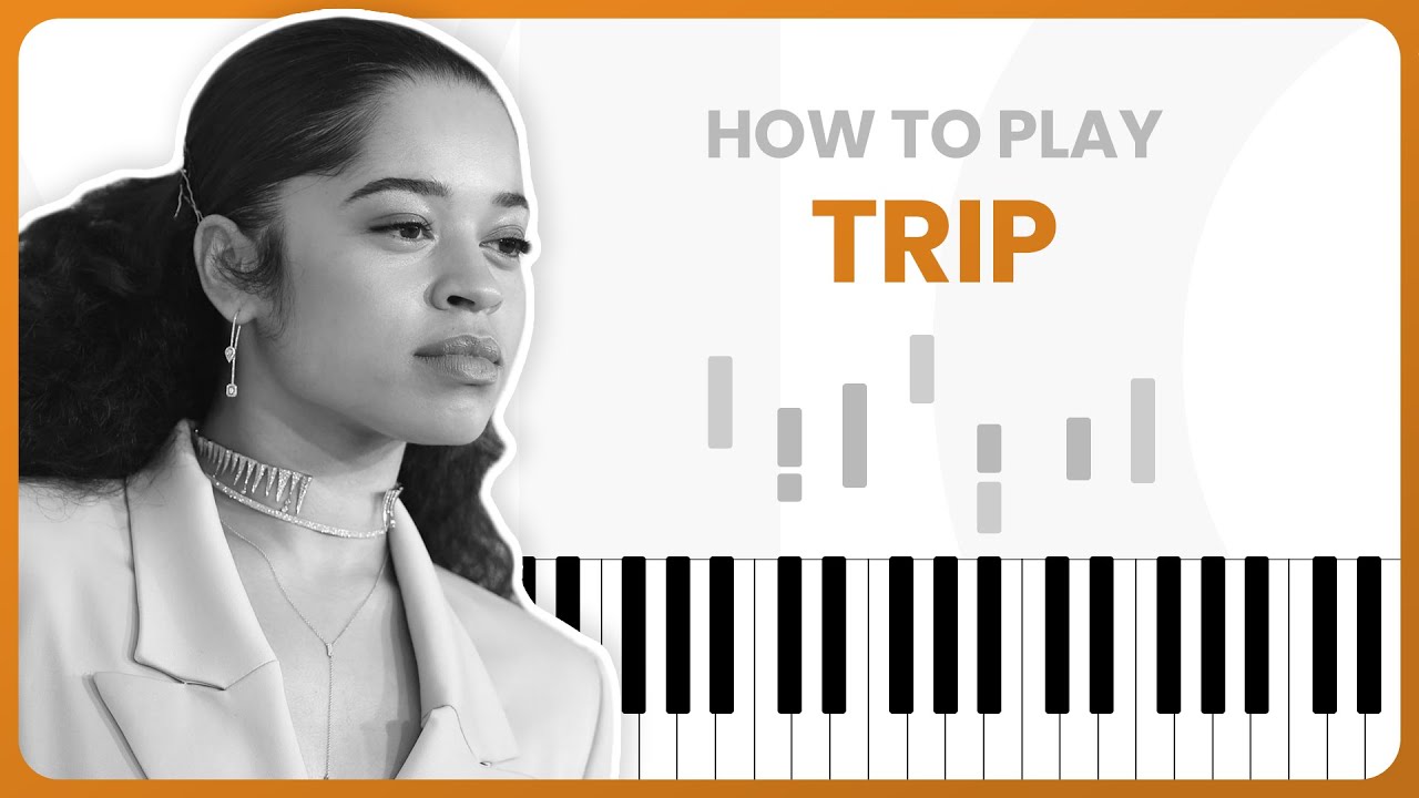 How To Play Trip By Ella Mai On Piano - Piano Tutorial (FREE TUTORIAL)