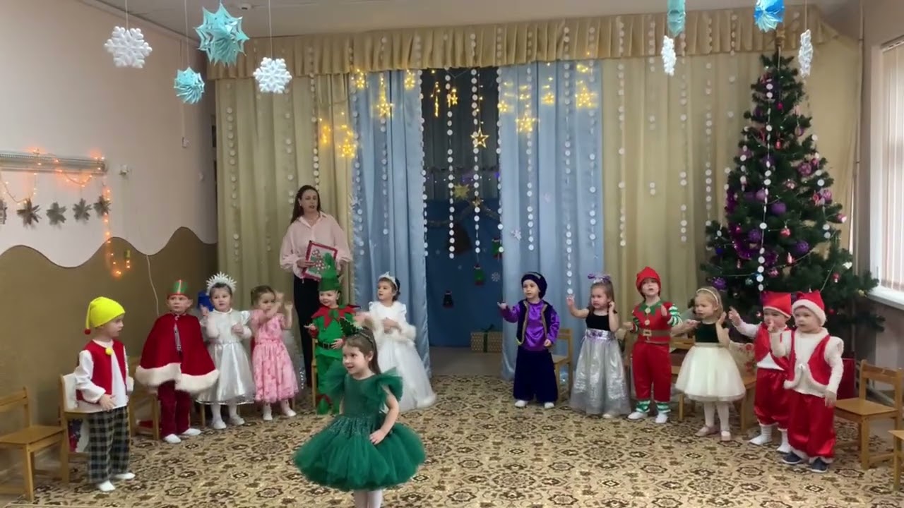 Свято зимових чудес у мол. гр. Дзвіночки Вих А Кокір, М Кураш, муз кер О Рубашна, хореогр О Крутник