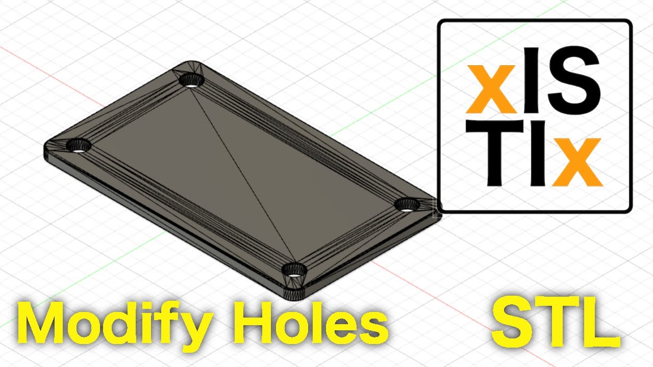 Modify Holes of an STL Model
