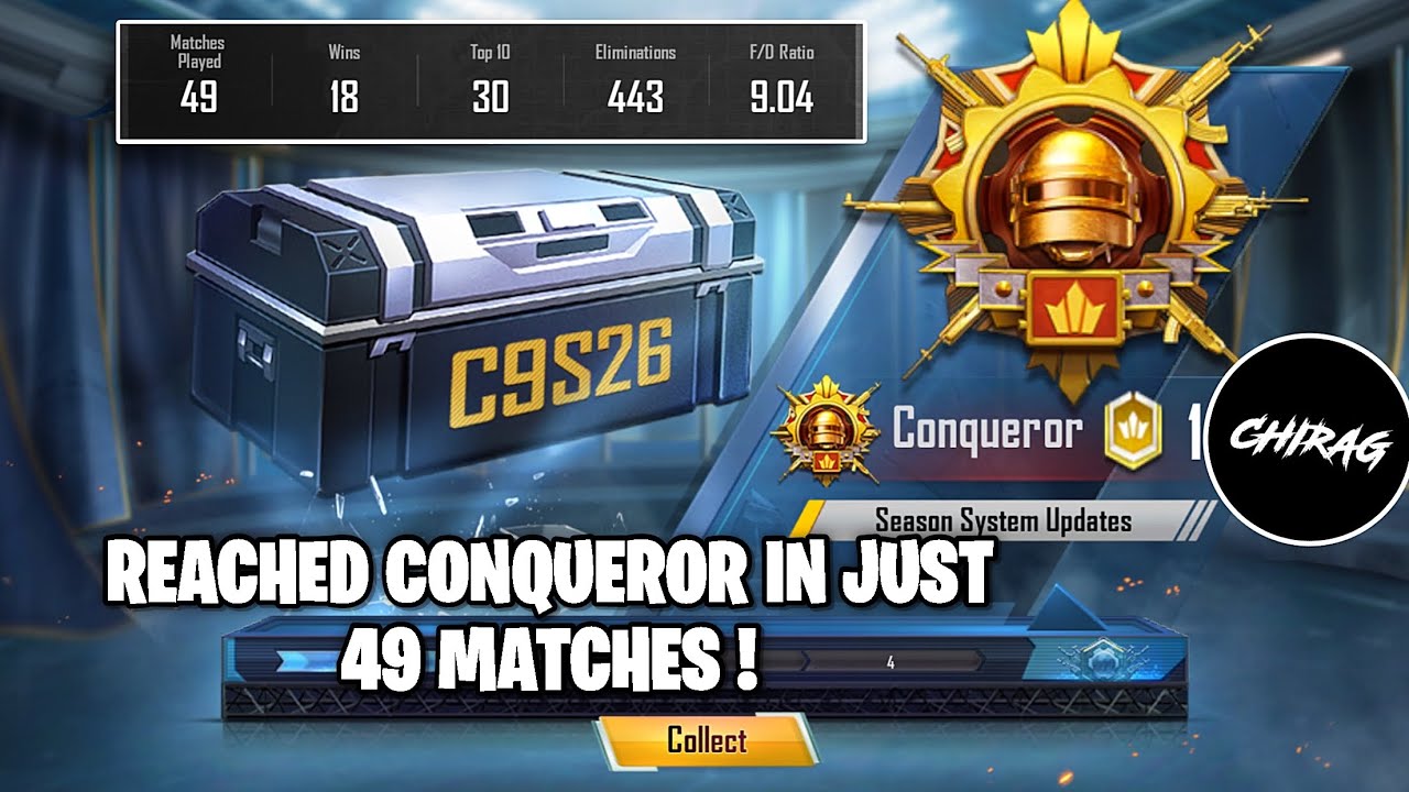 😱Finally Reached Conqueror on Day -5 | Solo Conqueror Rank Push Tips And trick🔥