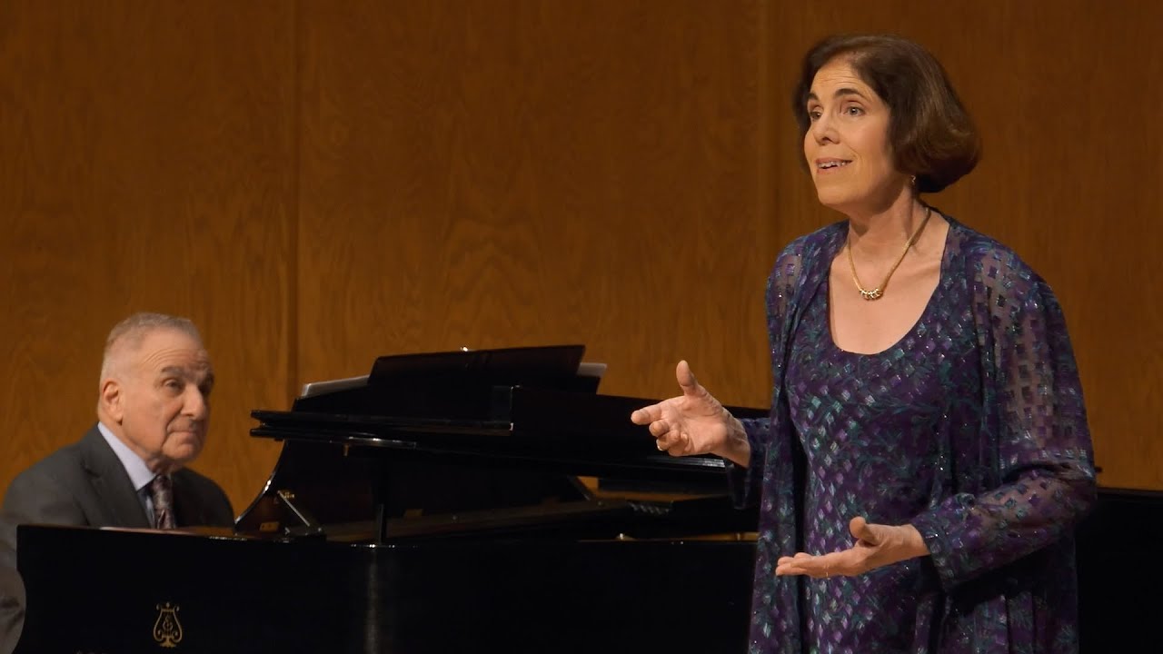 Carmen Pelton, soprano, and Martin Katz, piano, perform from Samuel Barber's Hermit Songs