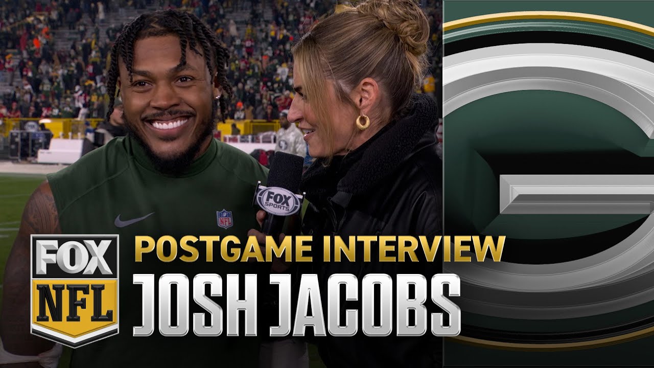 Packers' Josh Jacobs on scoring three touchdowns vs. 49ers &ndash; 'I just be out there playing'