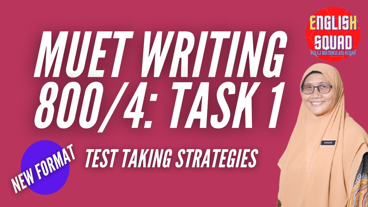 MUET Writing Task 1