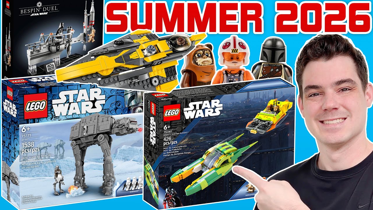 15 LEGO Star Wars SUMMER 2026 RUMORS! (EWOK VILLAGE, SANDCRAWLER, BOUNTY HUNTER PURSUIT, & MORE!)