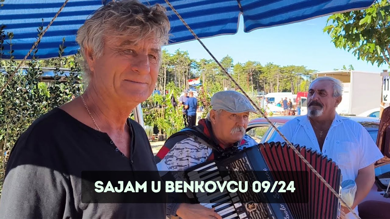 Sajam u Benkovcu: Na najveselijem štandu uz harmoniku samo pozitivno. Odlična atmosfera..