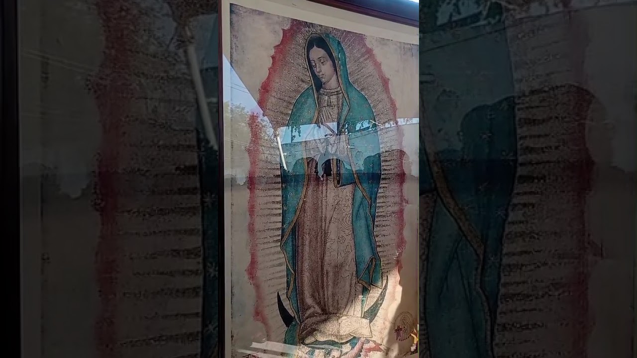 Tilma de la virgen de Guadalupe 