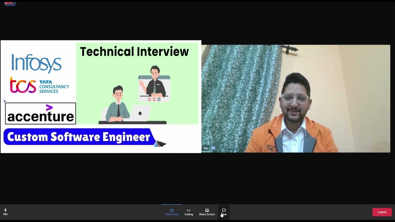 Accenture custom software engineer technical round theory questions