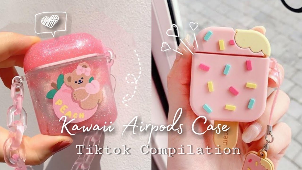 Aesthetic Kawaii Airpods Cutey Case