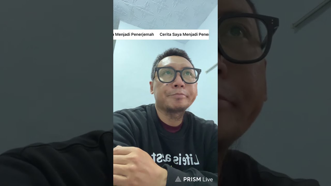 LIVE | Cerita Saya Menjadi Penerjemah