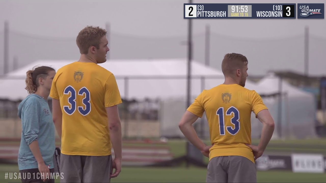 University of Wisconsin vs. University of Pittsburgh--2019 College Championships