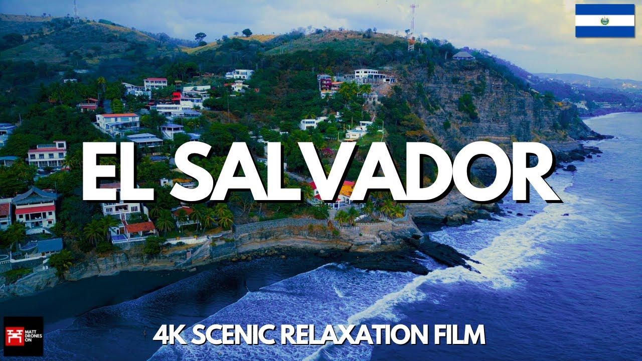 El Salvador Like You've Never Seen It Before 4K Drone Footage with Relaxing Music! 🇸🇻