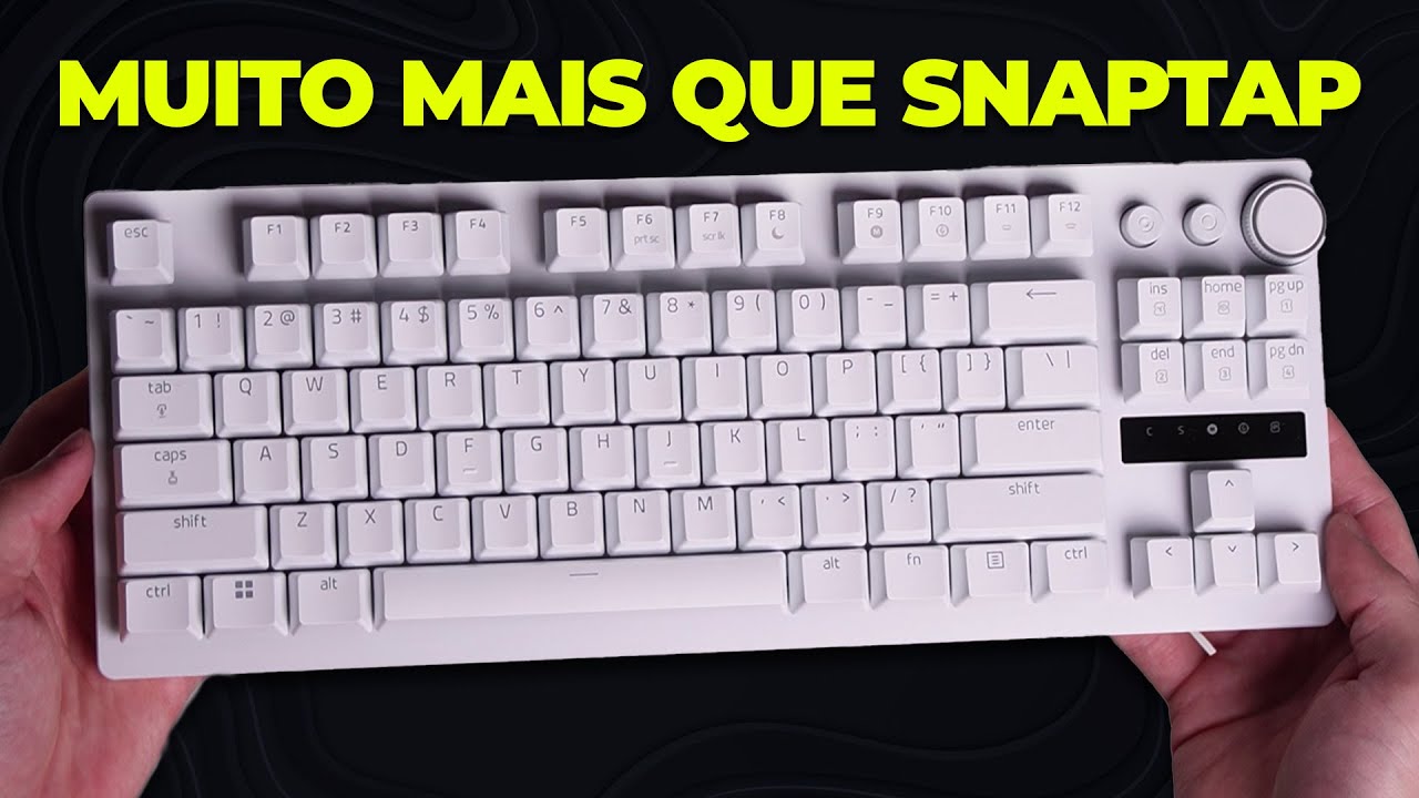 ⌨️ Huntsman V3 Pro TKL: O teclado mais polêmico da Razer? 🎮🔥