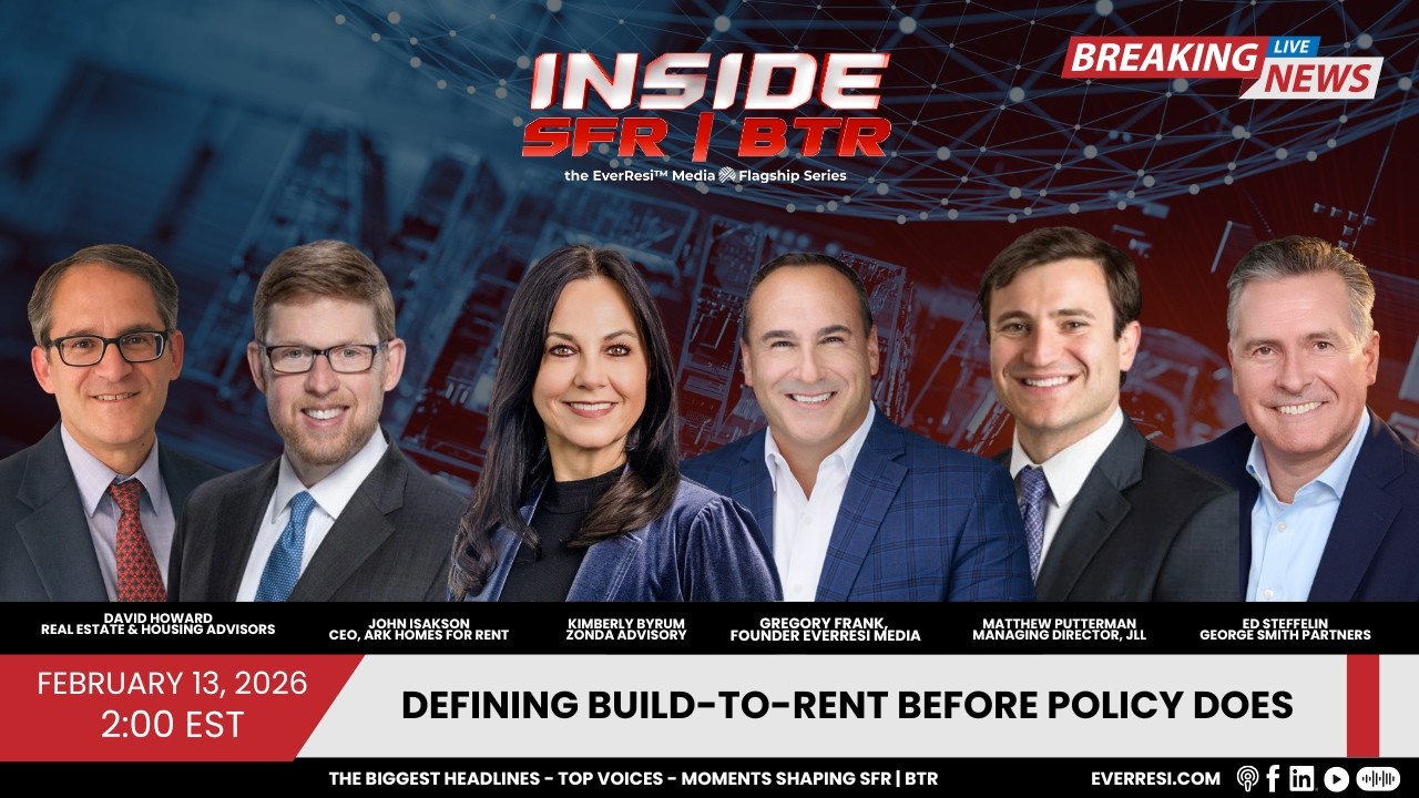 Executive Order Panel Series: Defining Build-to-Rent — Before Policy Does